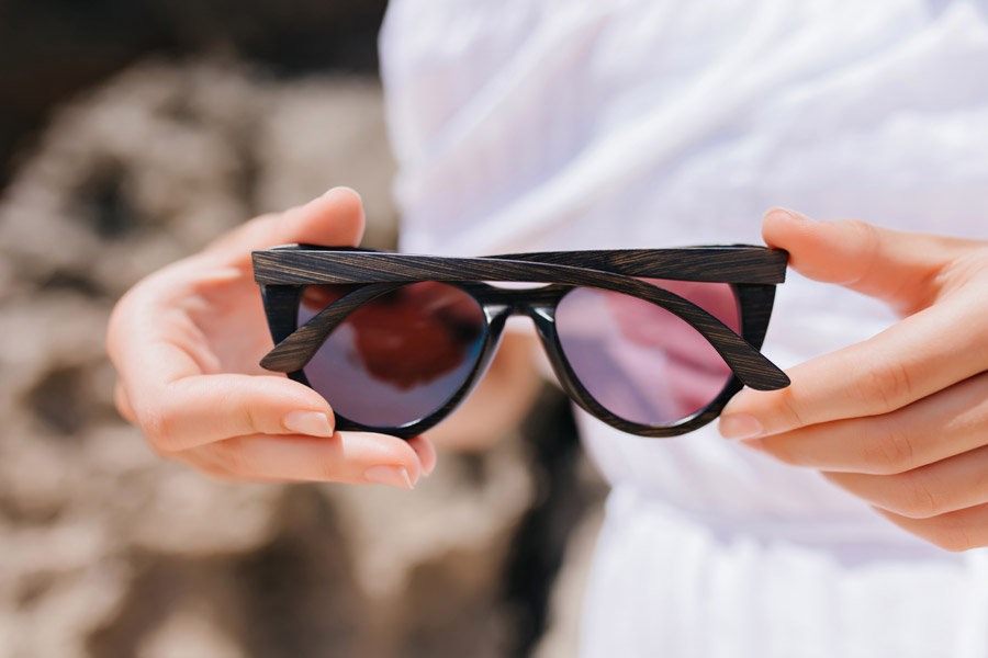 Okulary przeciwsłoneczne zakupione u optyka
